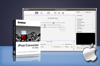 ImTOO iPhone Converter for Mac - Video ins iPhone-Format umwandeln.