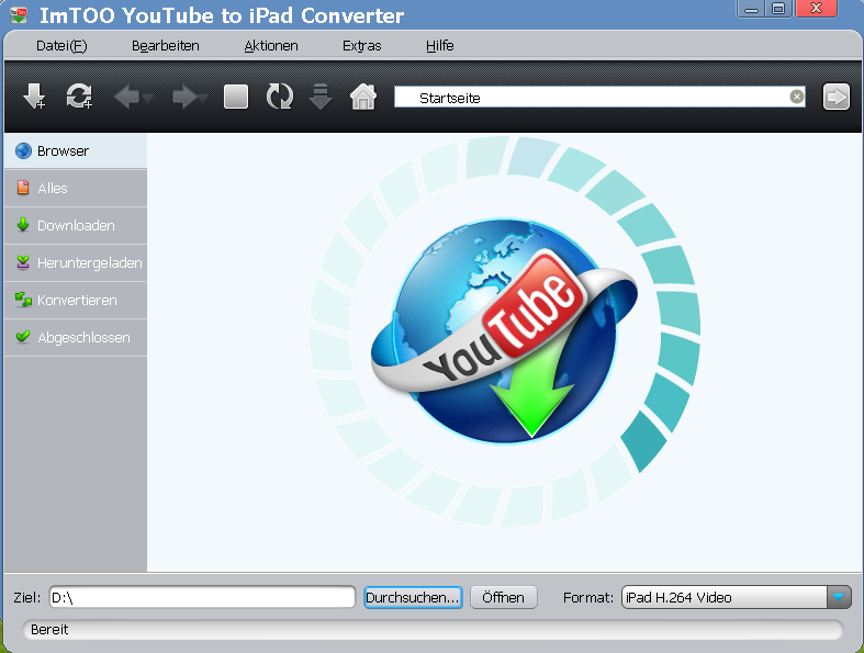 ImTOO Youtube to iPad Converter